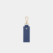 Navy Soft Archie Rectangle Keyring - Johnny Loves Rosie - JLR London