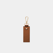 Tan Archie Rectangle Keyring - Johnny Loves Rosie - JLR London