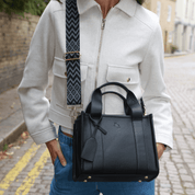Mini Taylor Tote Bag Dark Brown Vegan Leather *Pre - Order* - JLR London