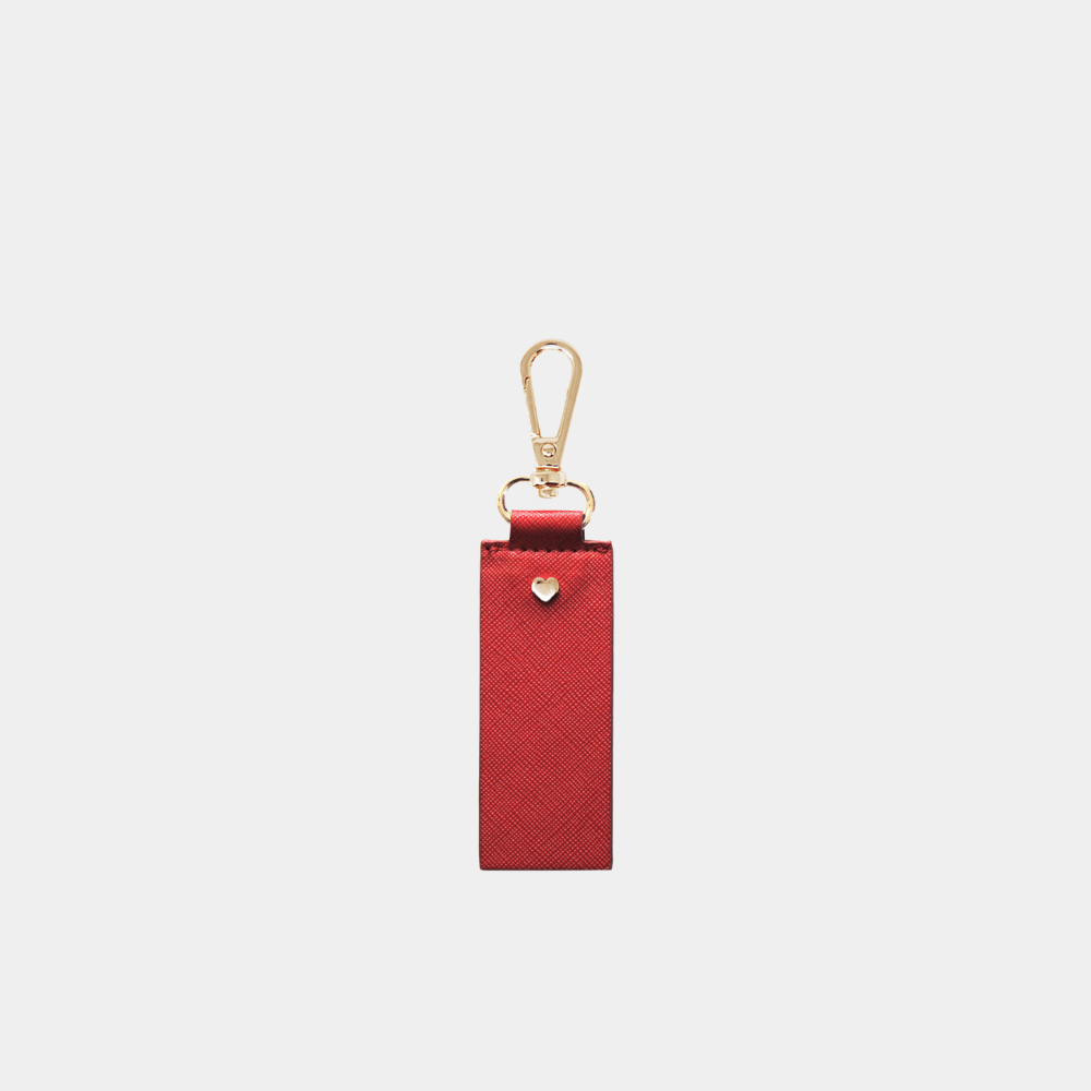 Red Archie Rectangle Keyring - Johnny Loves Rosie - JLR London