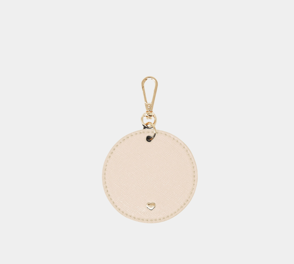 Ecru Original Arlo Circle Keyring - Johnny Loves Rosie - JLR London