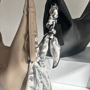 Sloane City Luxe Leather Bag - Taupe