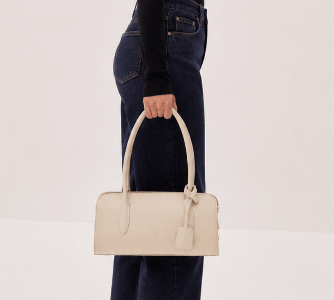 The Hampshire East West bag Taupe - JLR London