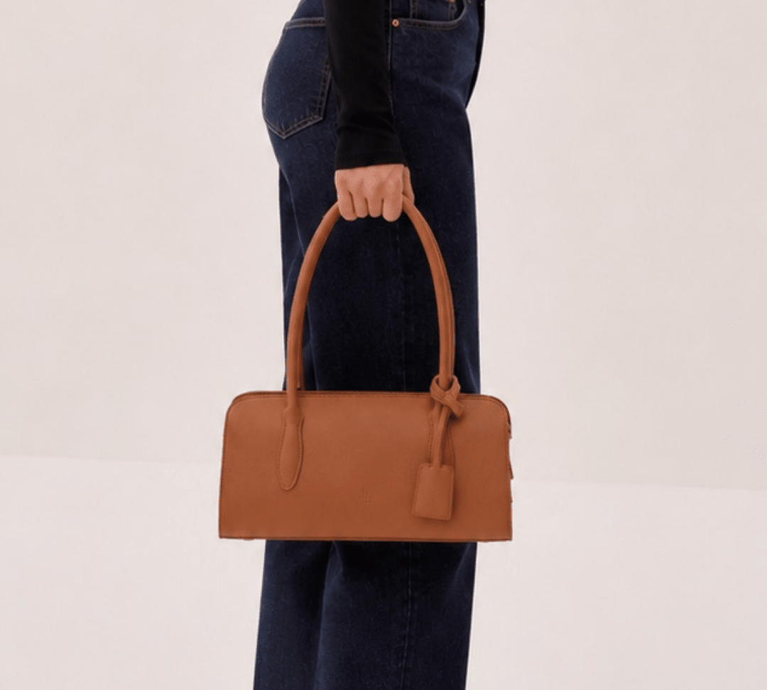 The Hampshire East West bag Dark Tan - JLR London