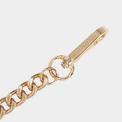 Luxe Short Gold Metal Chain Bag Strap - JLR London