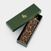 Luxe Tan Leopard Print Bag Strap - JLR London
