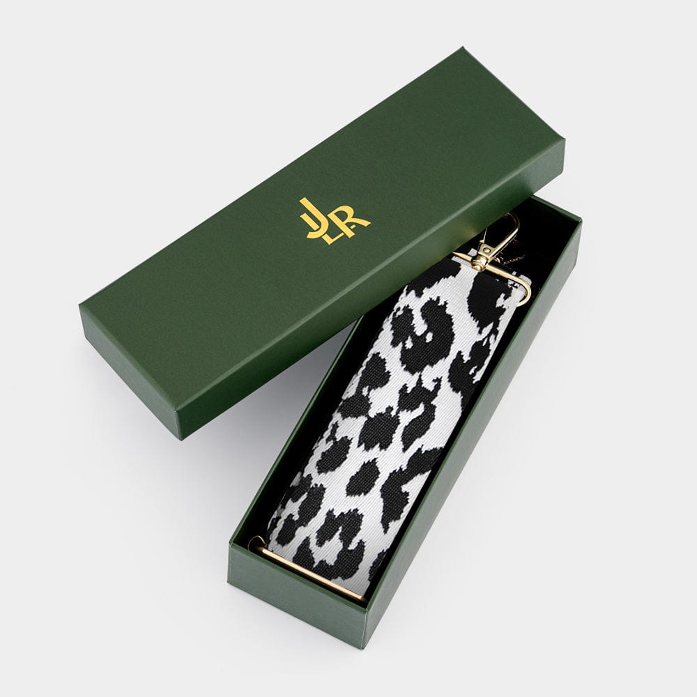 Luxe Leopard Print Bag Strap - JLR London