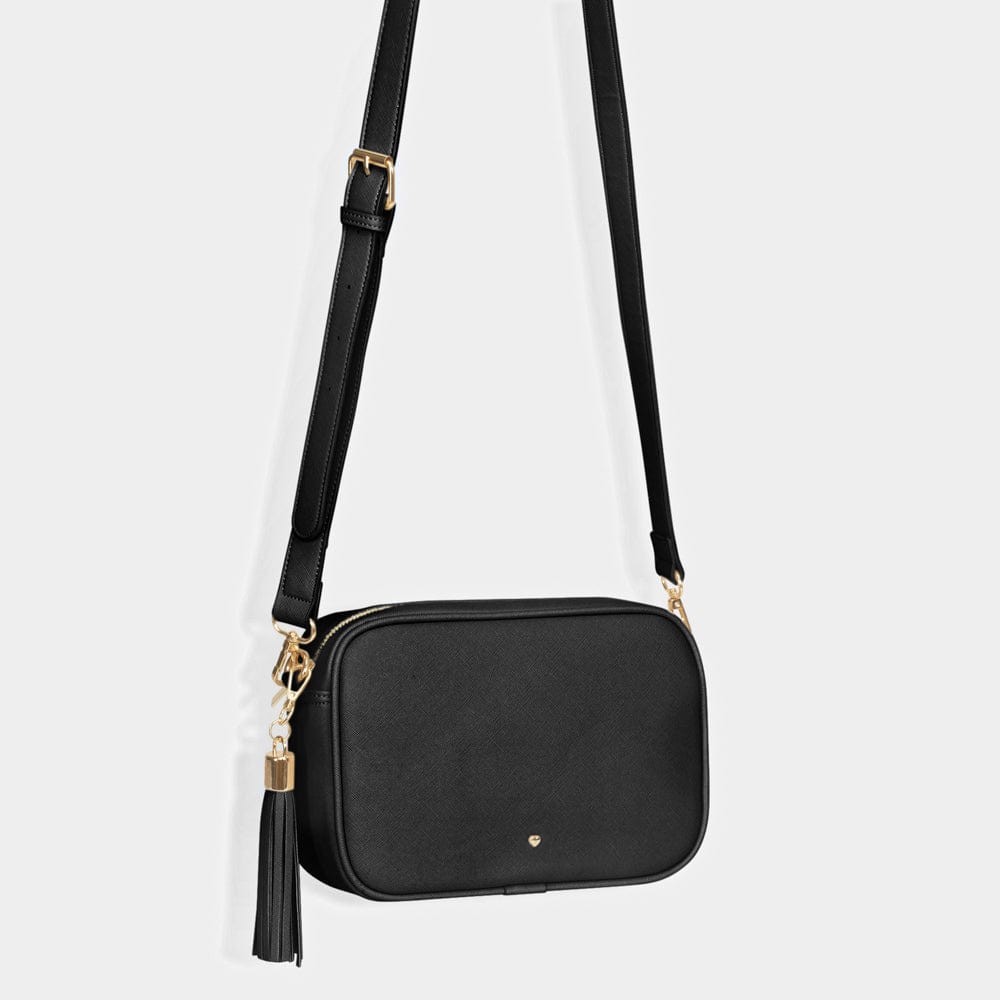Navy Logan Crossbody Bag -Johnny Loves Rosie