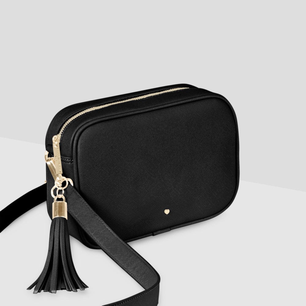 Navy Logan Crossbody Bag -Johnny Loves Rosie