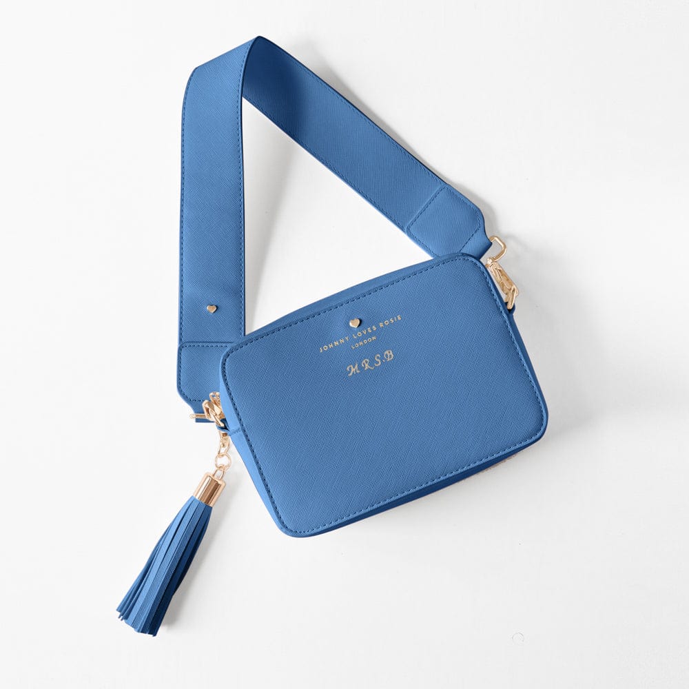 Luxe Blue Tassel Keyring