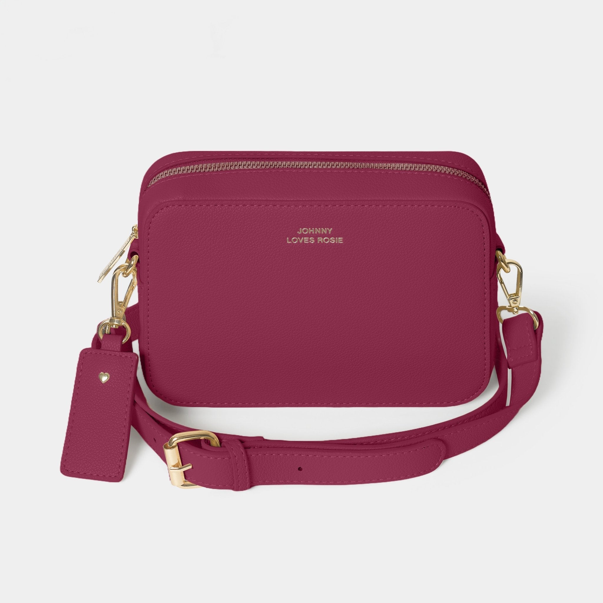 Carrie Crossbody bag Deep Pink - JLR London