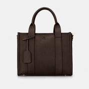 Medium Taylor Tote bag - Dark Brown Vegan Leather *Pre - order* - JLR London