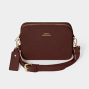 Carrie Crossbody bag Dark Brown - Johnny Loves Rosie *Pre - Order* - JLR London