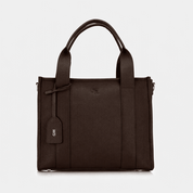 Maxi Taylor Luxe Leather Tote Bag - Dark brown *PRE - ORDER* - JLR London