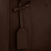 Maxi Taylor Luxe Leather Tote Bag - Dark brown *PRE - ORDER* - JLR London