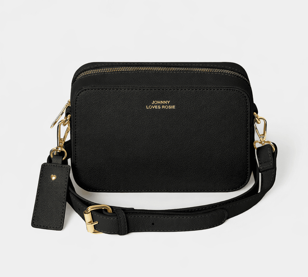 Carrie Crossbody bag Black - Johnny Loves Rosie - JLR London