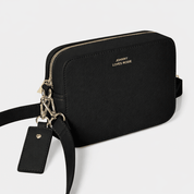 Carrie Crossbody bag Black - Johnny Loves Rosie - JLR London