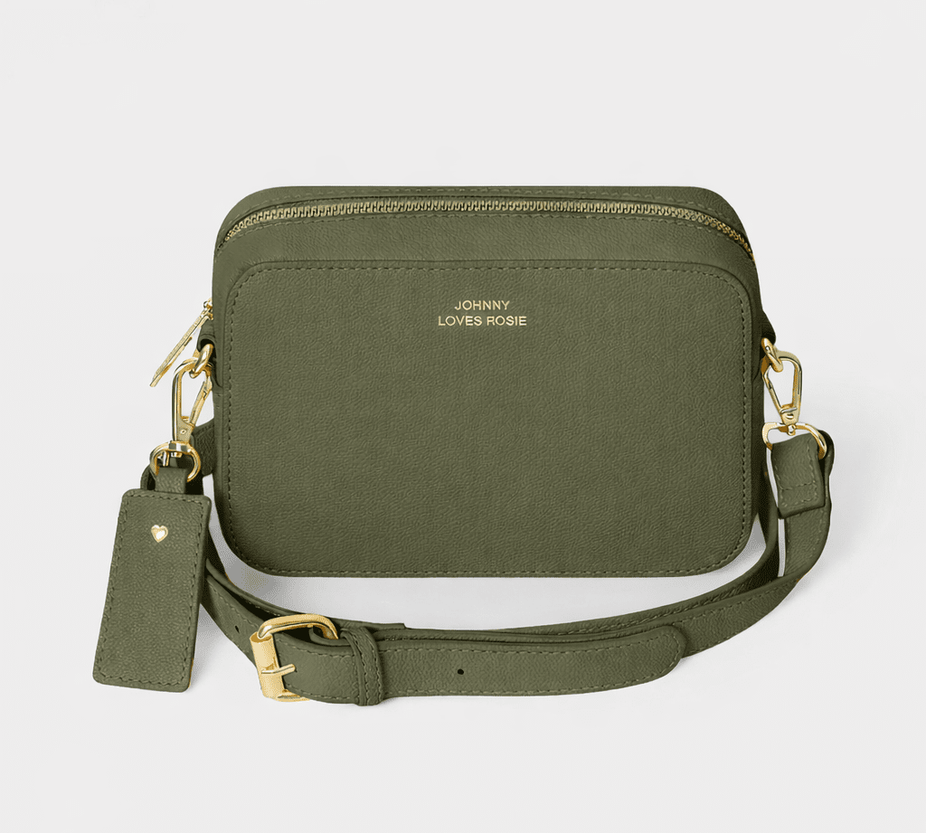Carrie Crossbody bag Olive Green - Johnny Loves Rosie - JLR London