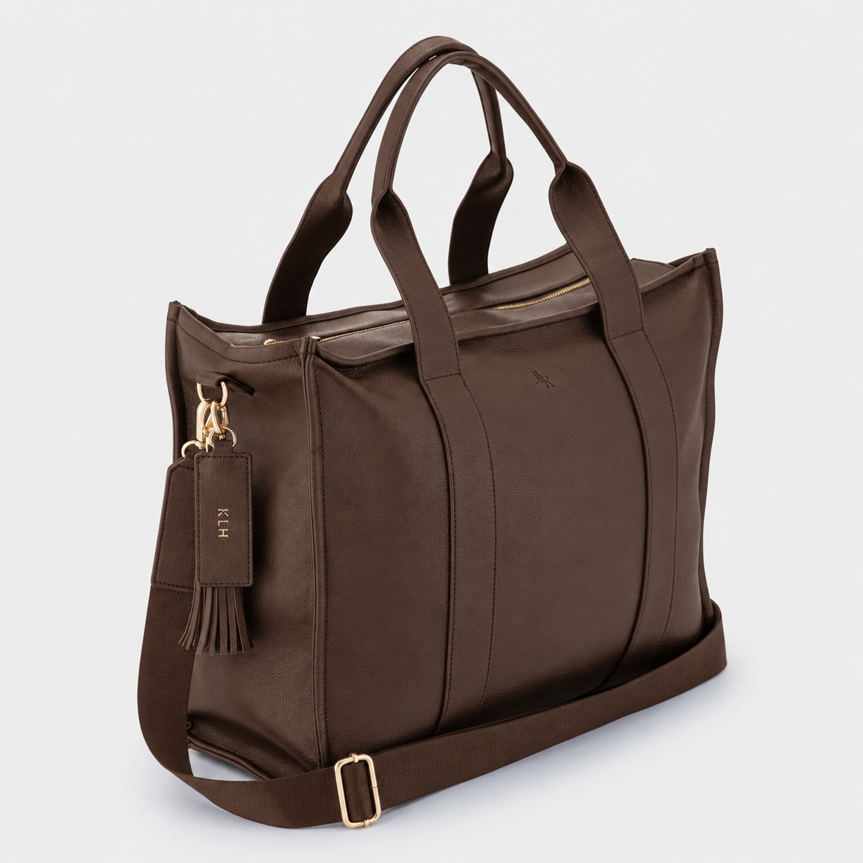 Maxi Taylor Tote Bag- Dark Brown