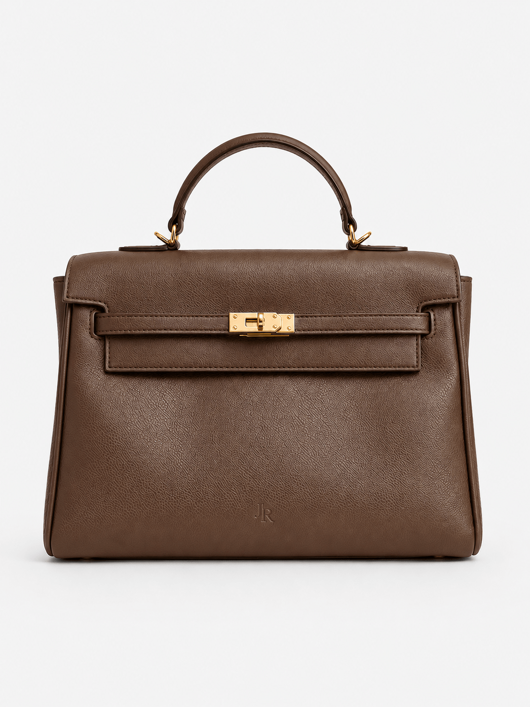 Eaton Top handle Work bag - Dark Brown - JLR London