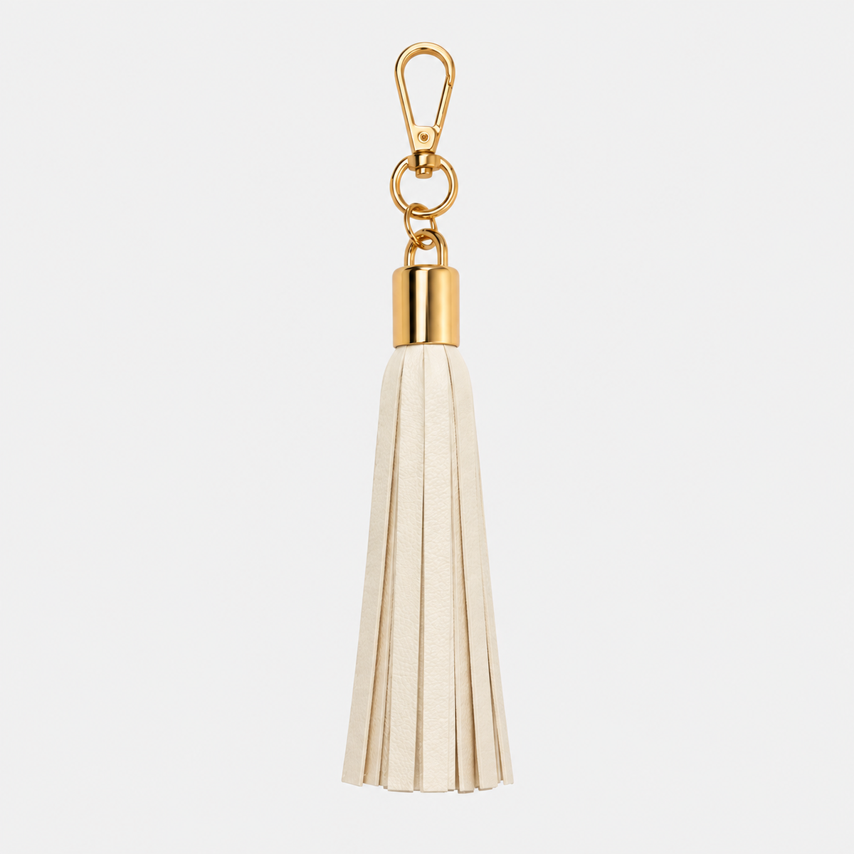 Ecru Tassel Keyring