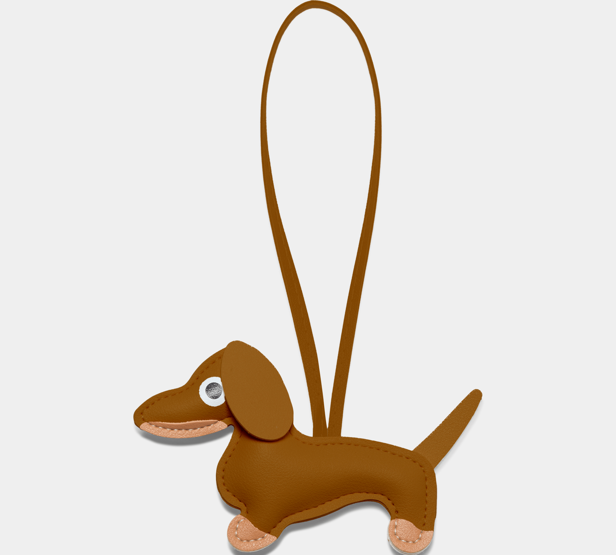 Dachshund Dog Charm - Tan - JLR London