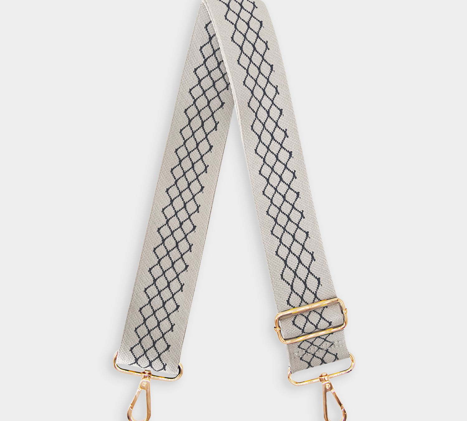 Ecru Diamond Strap - JLR London