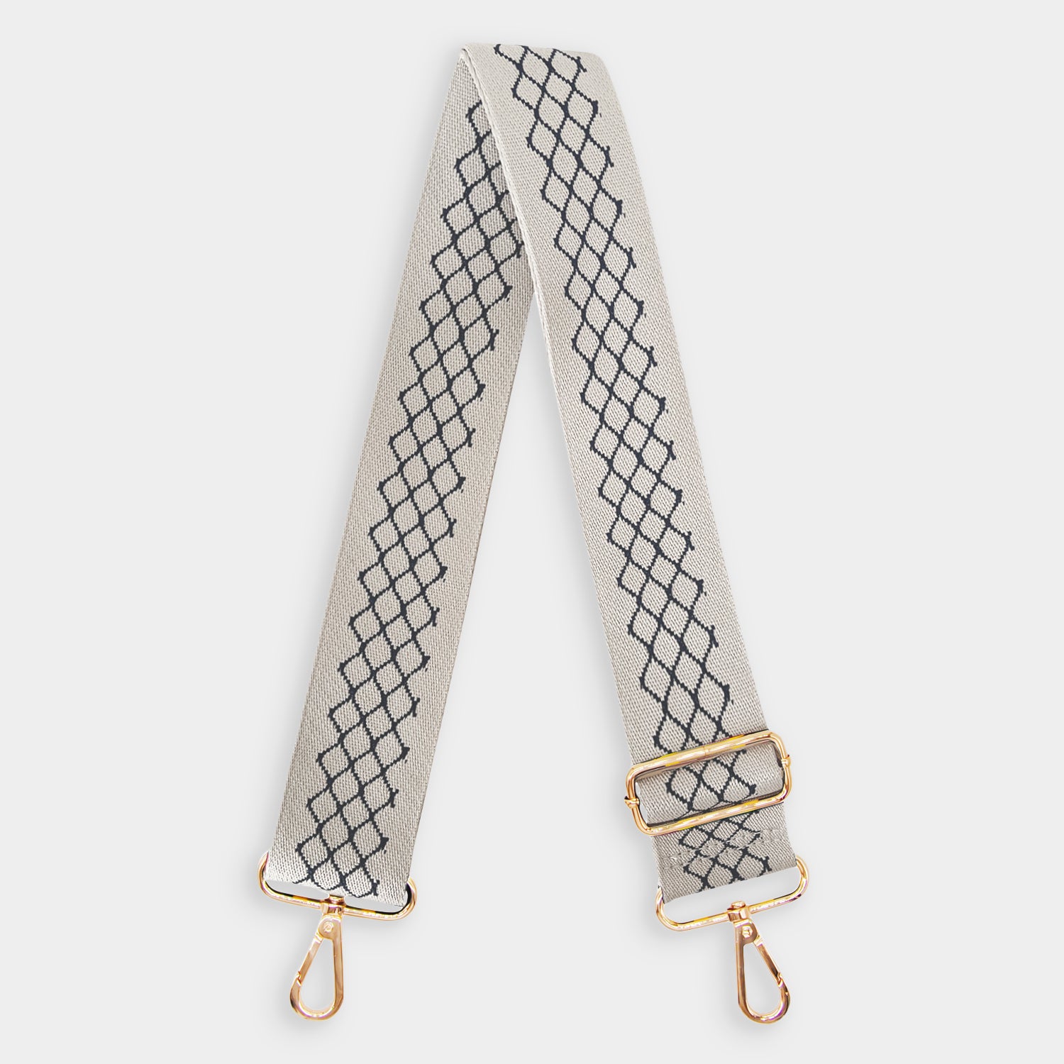 Ecru Diamond Strap - JLR London