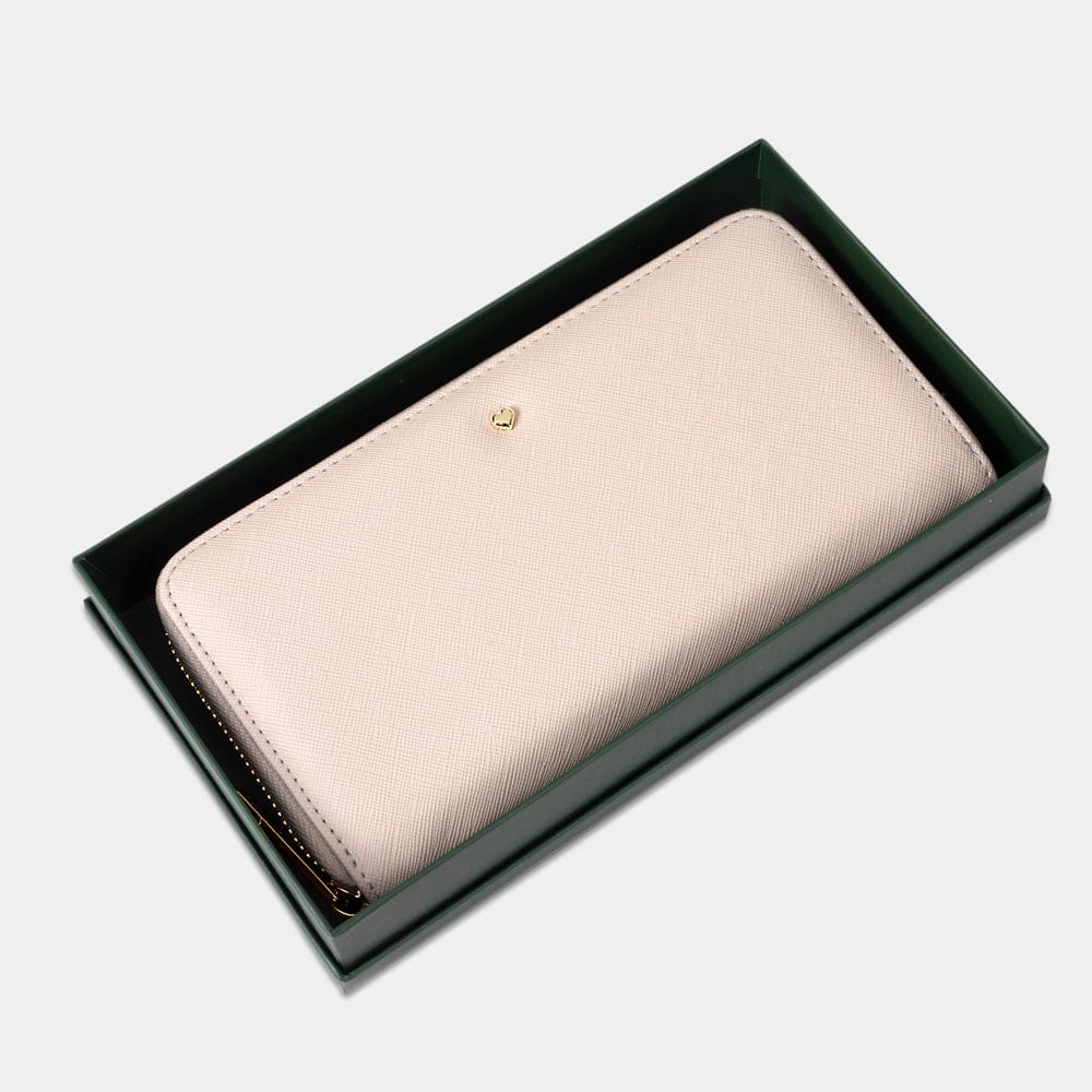 Ecru Riley Long Purse - Johnny Loves Rosie - JLR London