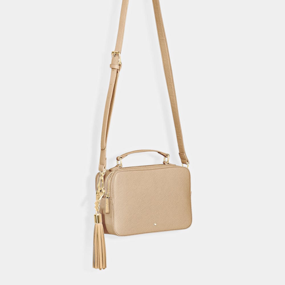 Luxe Fawn Hudson Top Handle Bag - Johnny Loves Rosie - JLR London