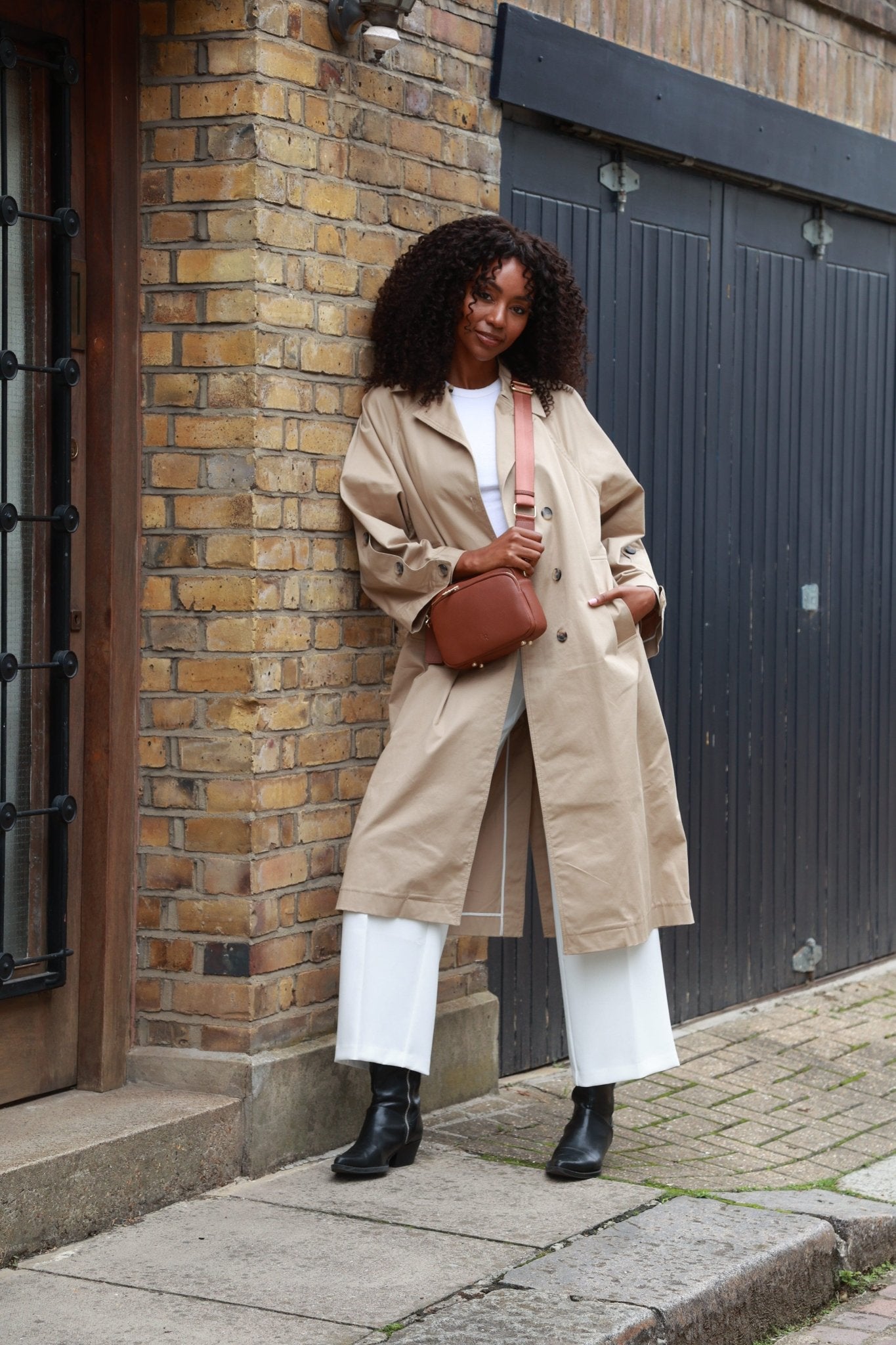 Chelsea Maxi Crossbody luxe leather bag