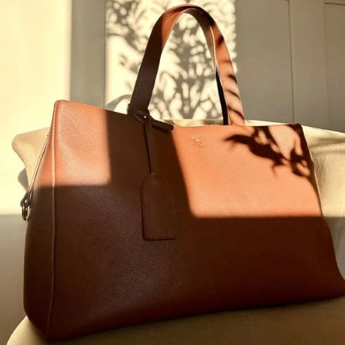Westminster luxe leather Saddle bag Tan