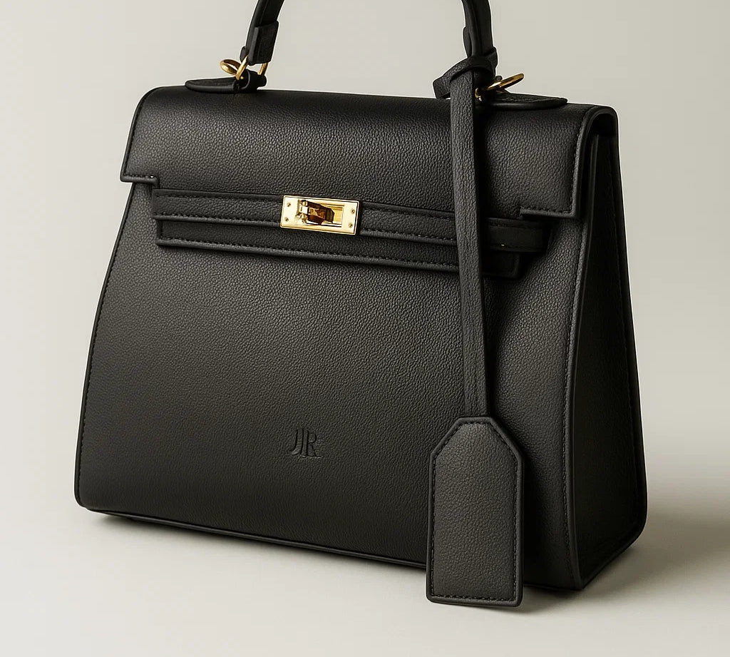 Richmond Top handle bag Black - JLR London