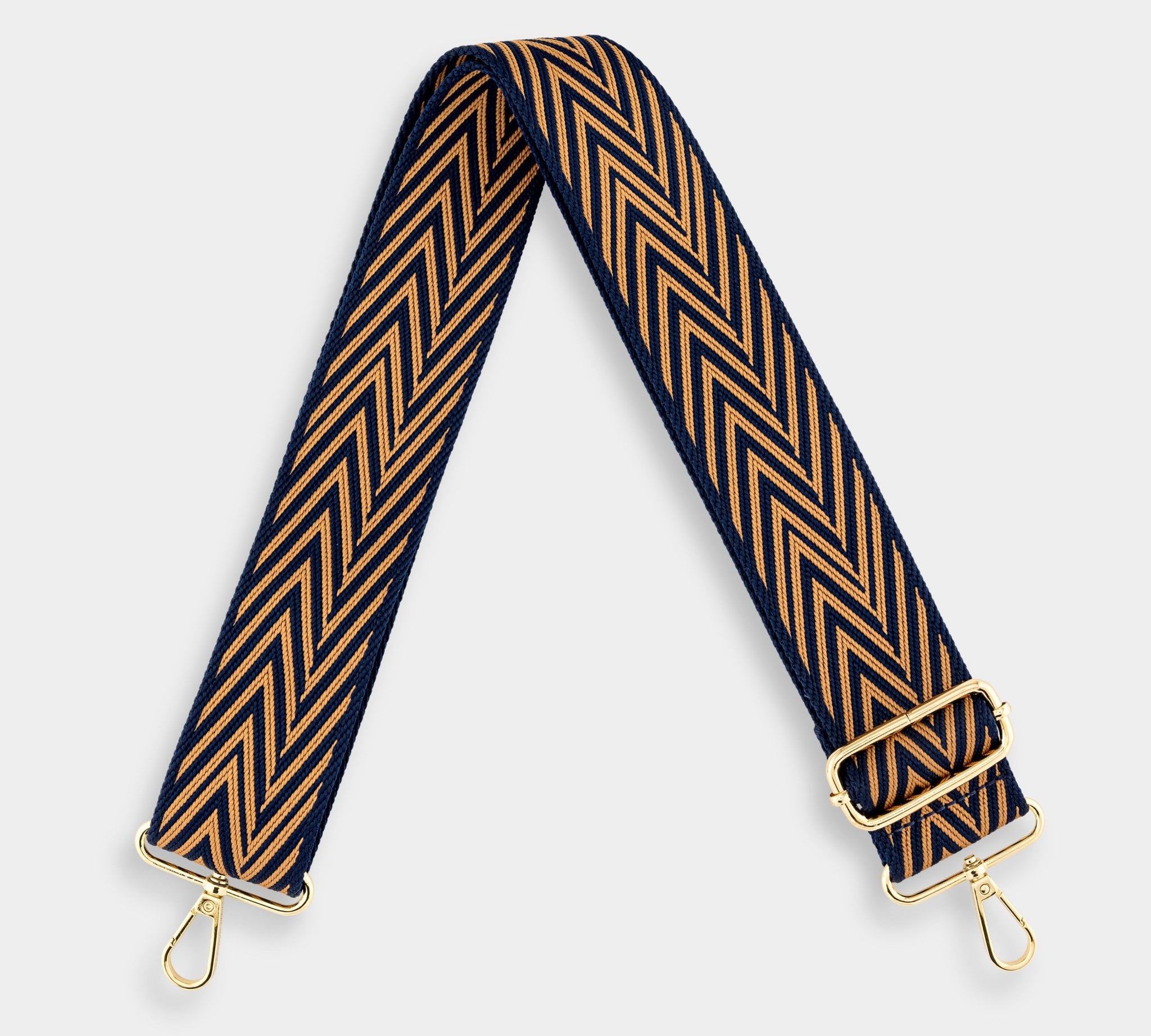 Leo Navy and Tan Strap - JLR London