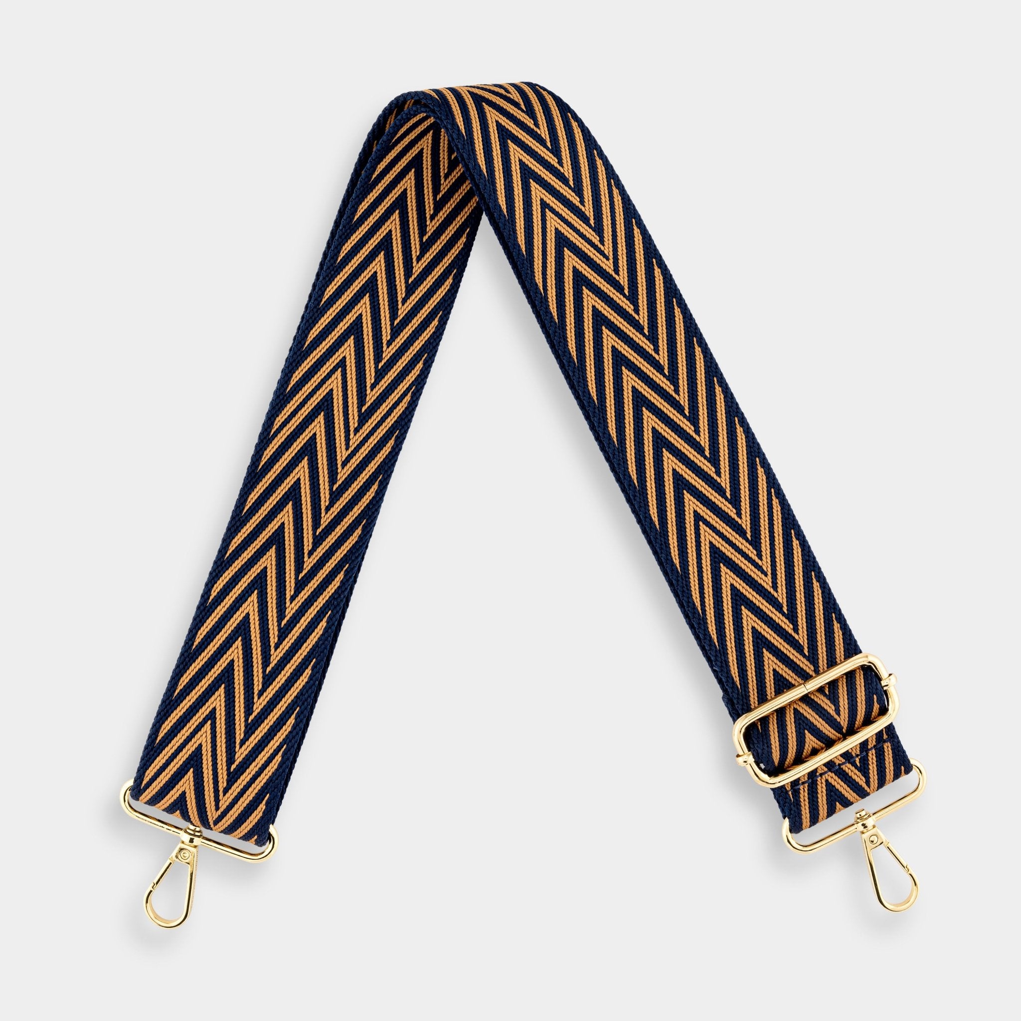 Leo Navy and Tan Strap - JLR London
