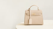 Richmond Top handle bag Tan - JLR London