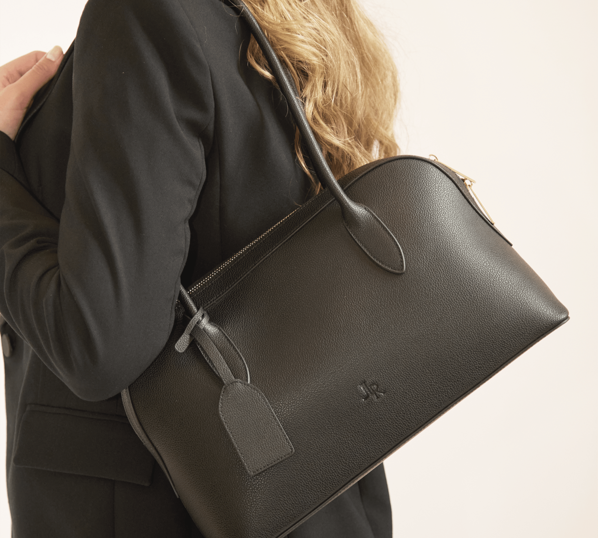 Notting Hill Bowling Bag - Black - JLR London