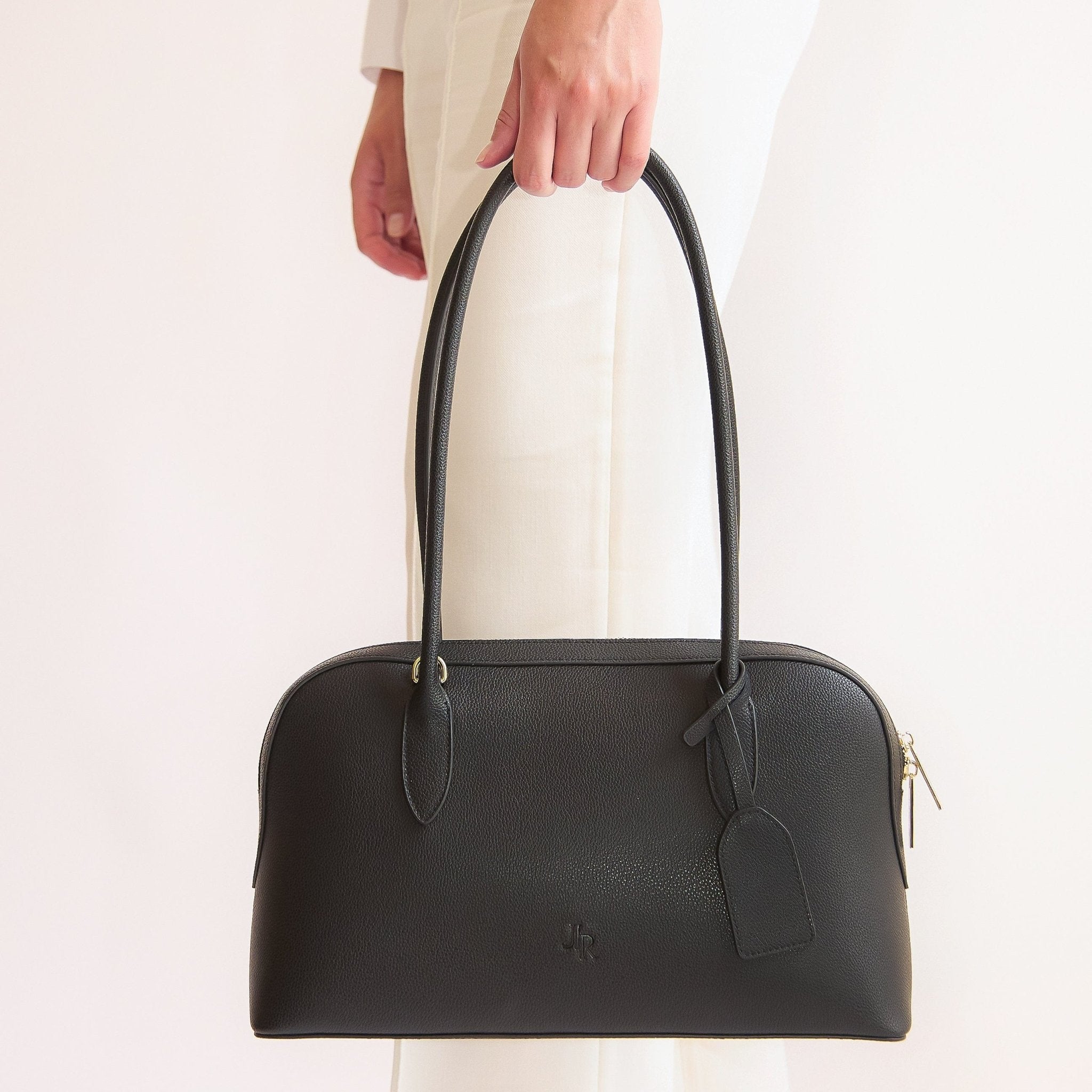 Notting Hill Bowling Bag - Black - JLR London