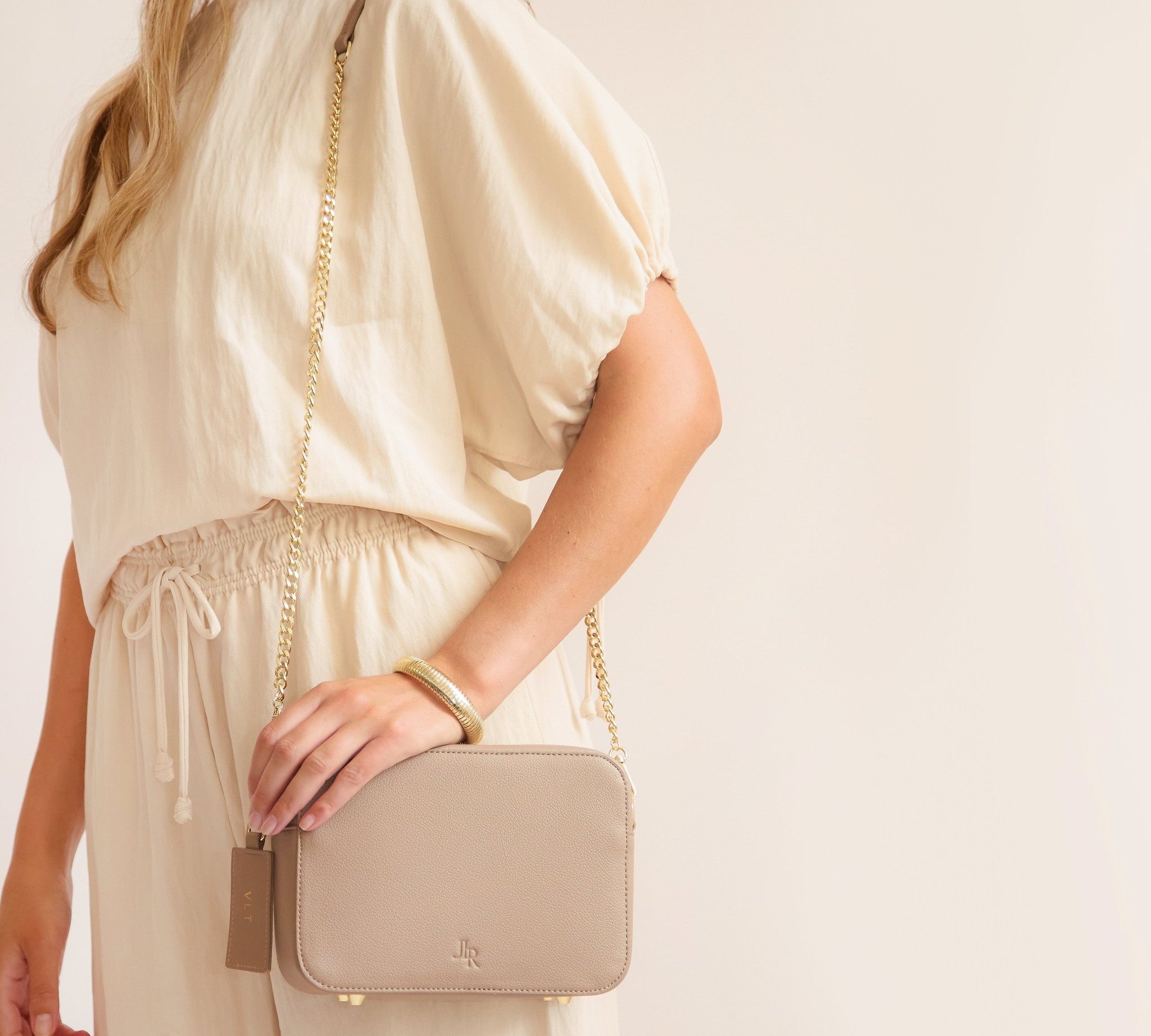 Marlow Crossbody Bag - Mocha - JLR London