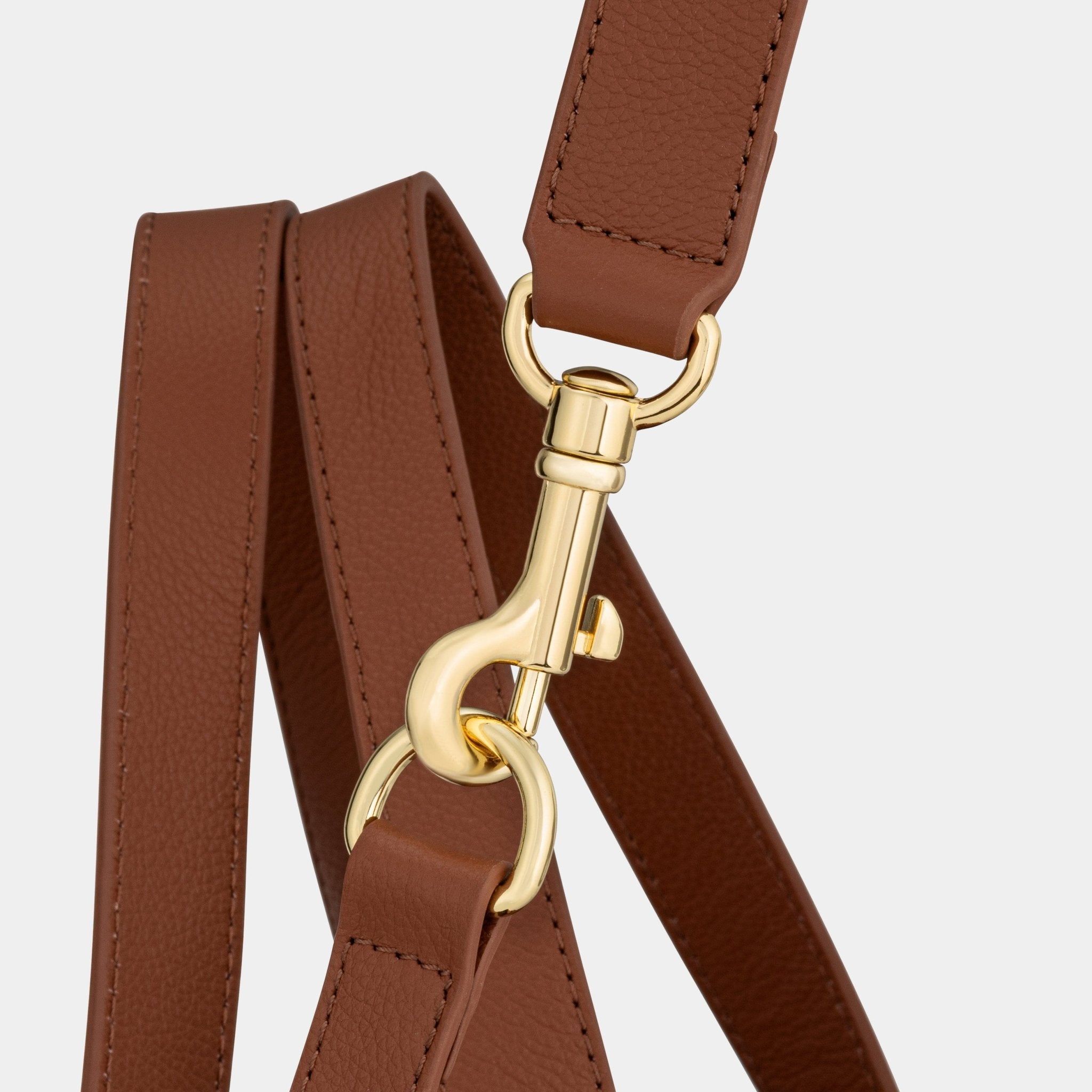 Stella Large Luxe Leather Tote Bag - Tan - JLR London