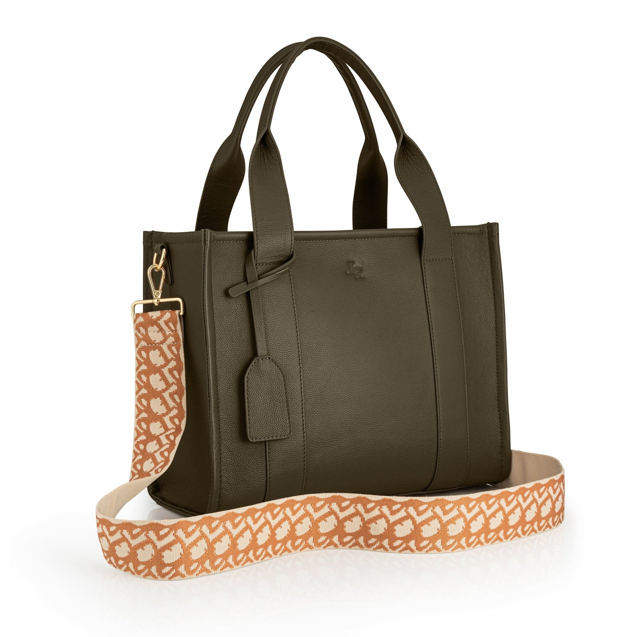 Flynn Tan And Ecru Strap - JLR London