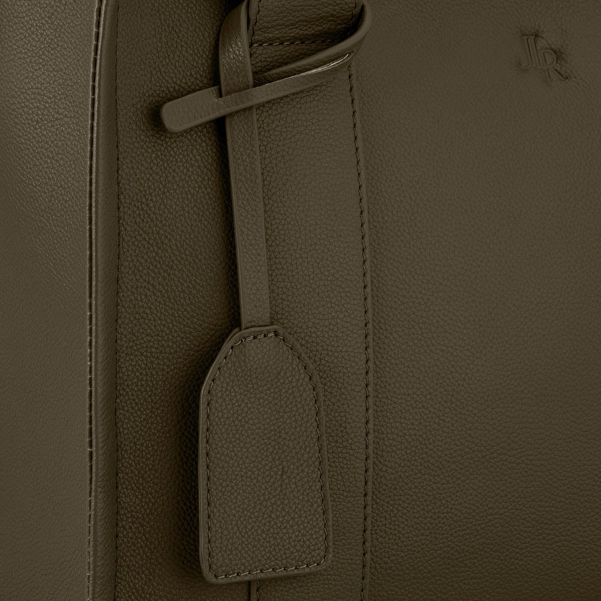 Medium Taylor Luxe Leather Tote Bag - Chocolate Brown - JLR London