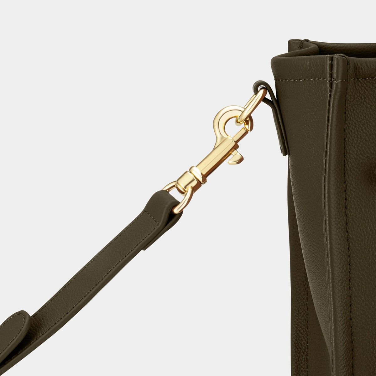 Medium Taylor Luxe Leather Tote Bag - Chocolate Brown - JLR London