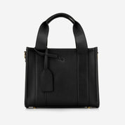 Mini Taylor Tote Bag Black Vegan Leather *Pre - Order* - JLR London
