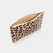 Leopard Print James Medium Pouch - Johnny Loves Rosie - JLR London
