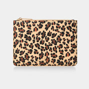 Leopard Print James Medium Pouch - Johnny Loves Rosie - JLR London