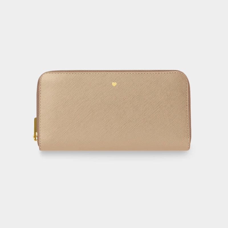 Mocha Riley Long Purse - Johnny Loves Rosie - JLR London