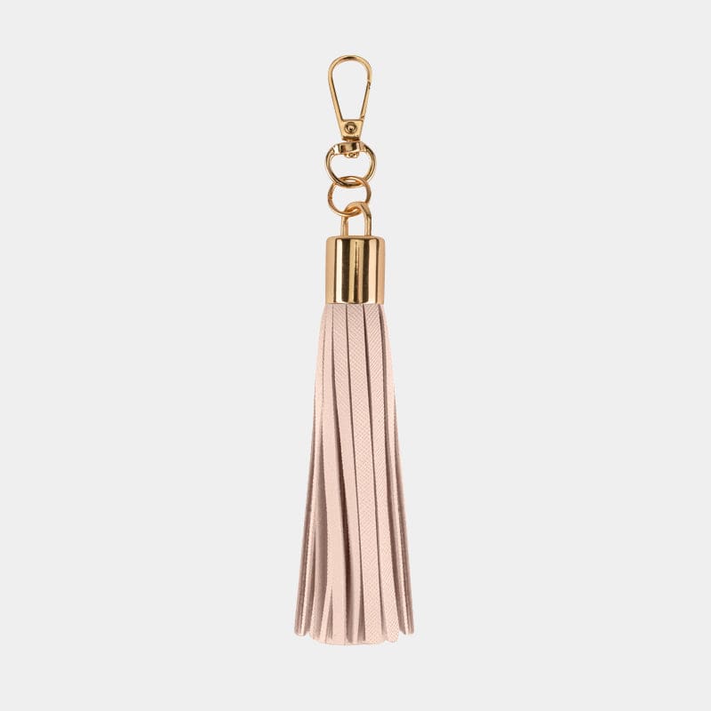Nude Tassel Keyring