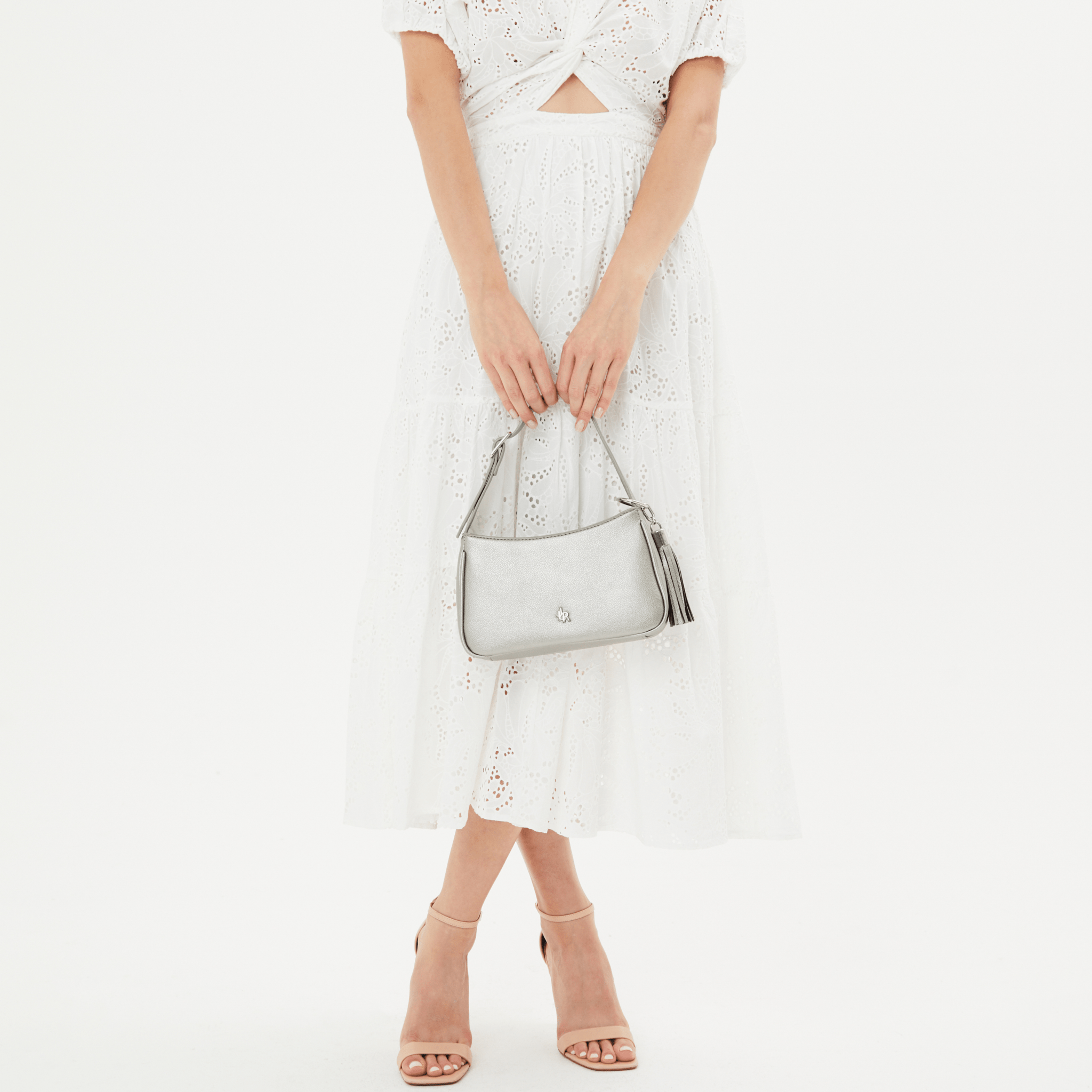 Pewter Romilly Shoulder Bag - JLR London