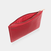 Red James Medium Pouch - Johnny Loves Rosie - JLR London